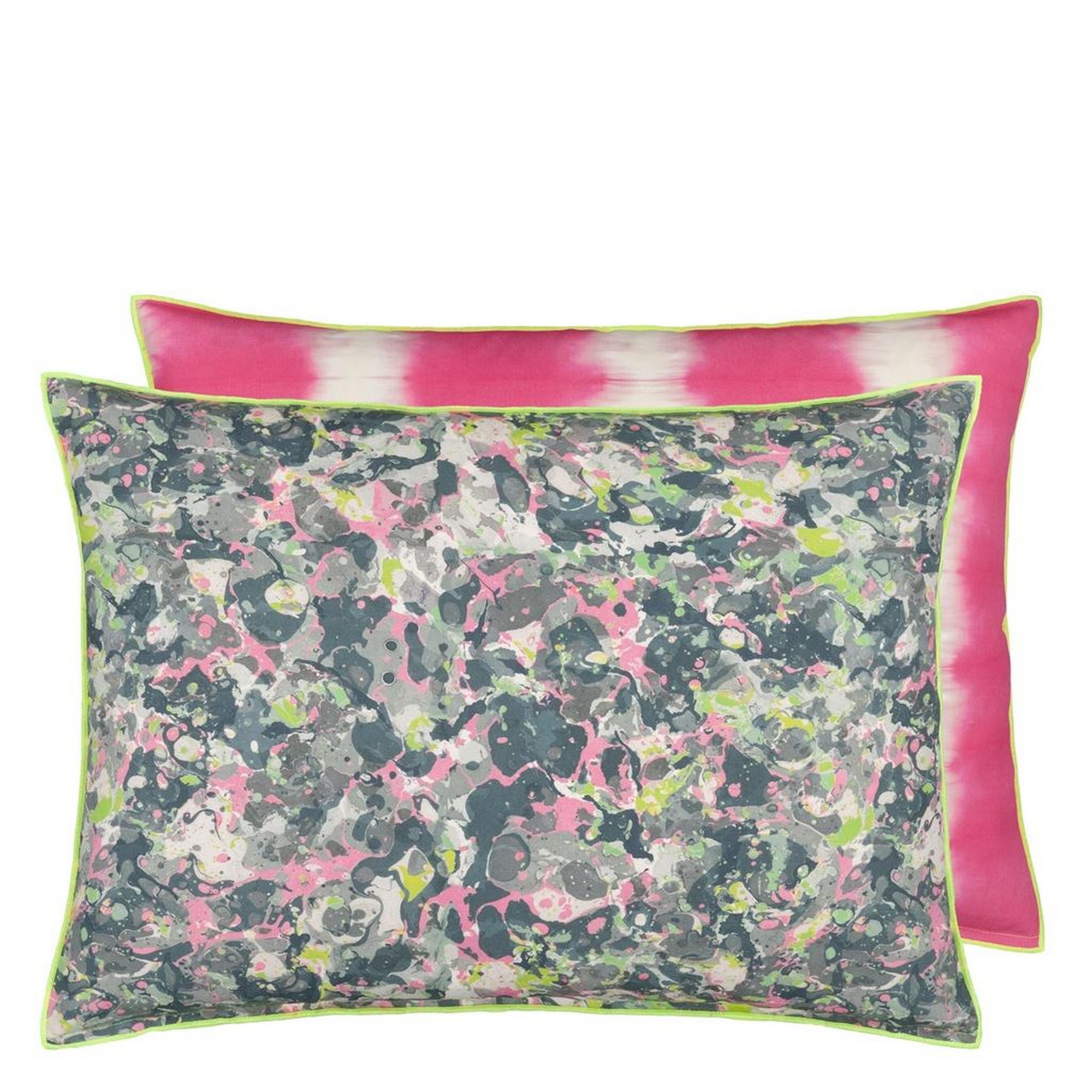 Odisha Outdoor Cushion By Designers Guild In Graphite Grey